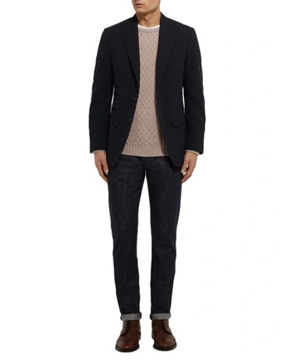 Shop Thom Sweeney Cashmere Blend In Dove Grey