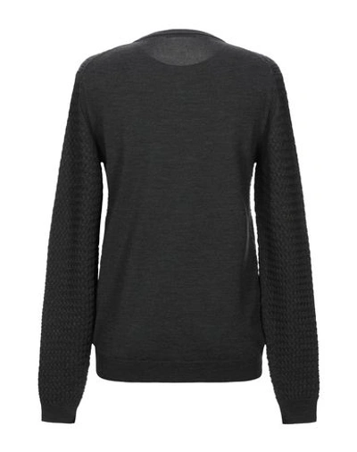 Grey Daniele Alessandrini Sweaters In Steel Grey