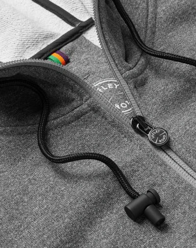 Shop Iffley Road Hooded Sweatshirt In Grey