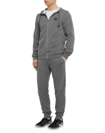 Shop Iffley Road Hooded Sweatshirt In Grey