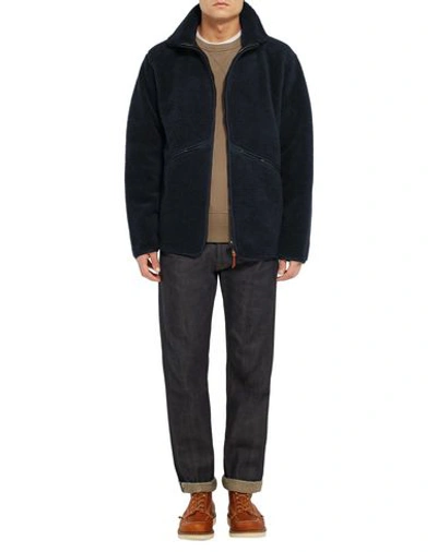 Shop Albam Jacket In Dark Blue