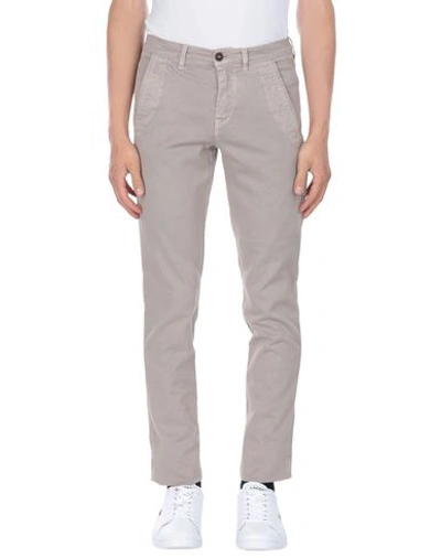 Shop Belstaff Casual Pants In Light Grey
