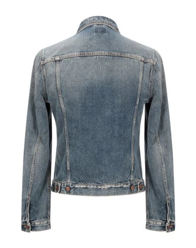 Shop Nudie Jeans Denim Jacket In Blue
