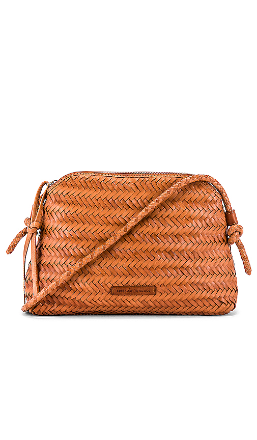 woven leather crossbody