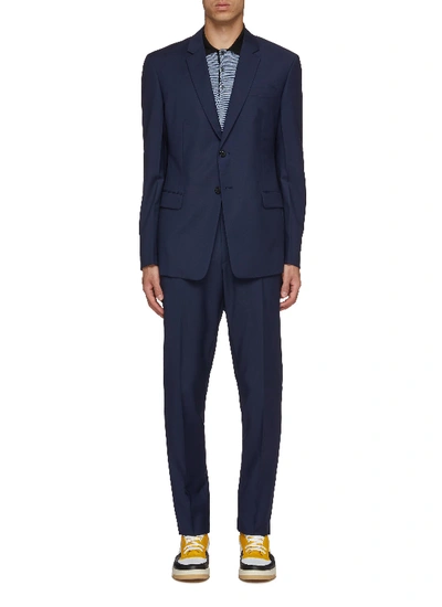 Shop Prada Virgin Wool-mohair Suit