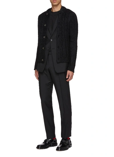 Shop Prada Virgin Wool-mohair Suit