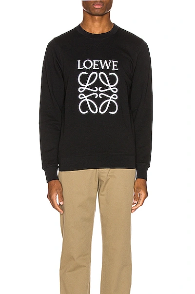 Shop Loewe Anagram Sweatshirt