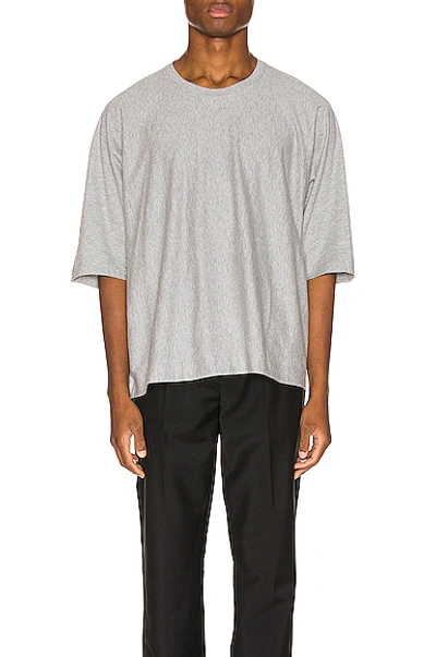 Shop Issey Miyake Release Tee In Gray