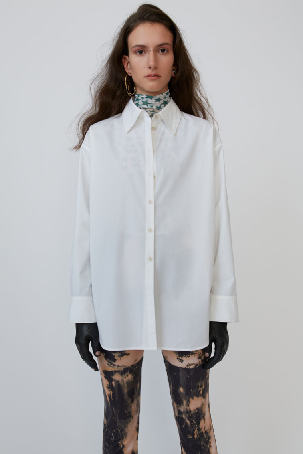 acne white shirt