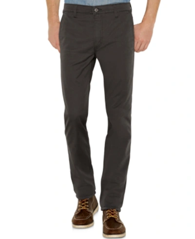 Shop Levi's Men's 511 Slim Fit Hybrid Trousers In Graphite - Waterless