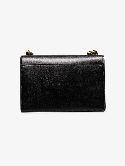 Shop Saint Laurent Black Sunset Medium Leather Shoulder Bag