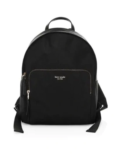 Shop Kate Spade Large Taylor Backpack In Black