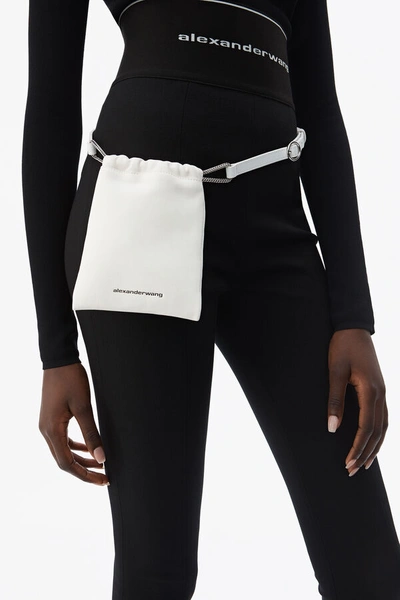 Shop Alexander Wang Ryan Belt Bag In White