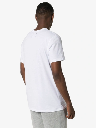 Shop Reigning Champ Ringspun Short-sleeve T-shirt In White