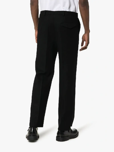 Shop Prada Klassische Hose In Black