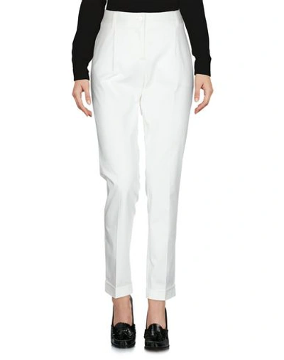 Shop Dolce & Gabbana Casual Pants In White