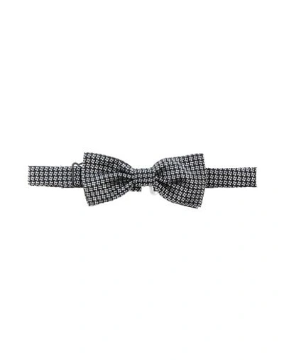 Shop Patrizia Pepe Bow Tie In Black