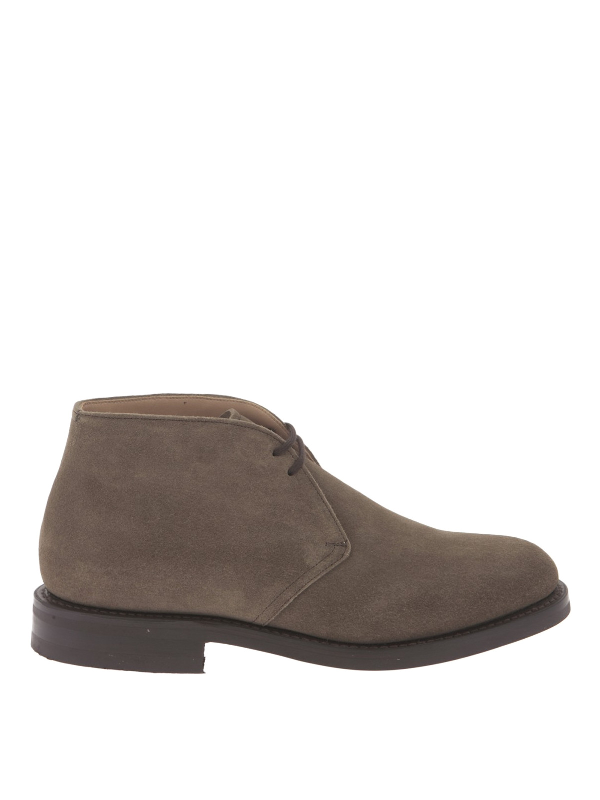 grey suede desert boots