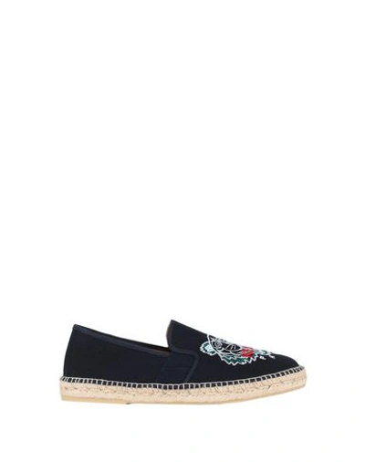 Shop Kenzo Espadrilles In Dark Blue