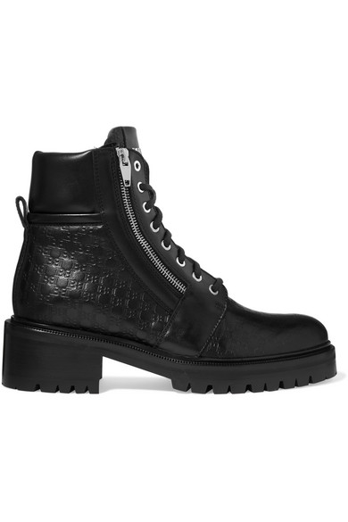 balmain leather boots
