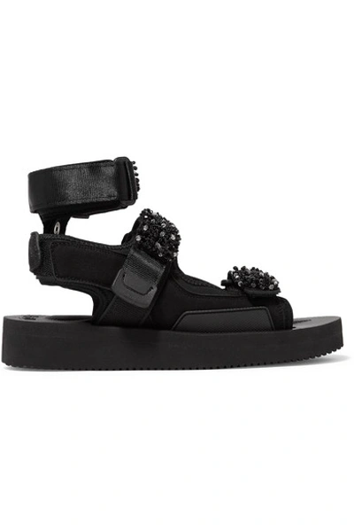 Cecilie Bahnsen Suicoke Aurelia Bead embellished Neoprene