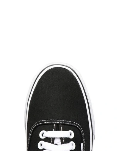 Shop Vans Ua Authentic Platform 2.0 Woman Sneakers Black Size 8 Textile Fibers