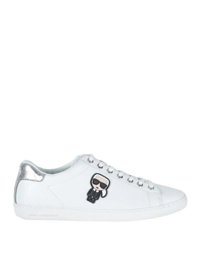 Shop Karl Lagerfeld Sneakers In White