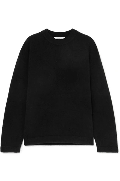Shop Alexander Wang T Wool-blend Sweater In Black