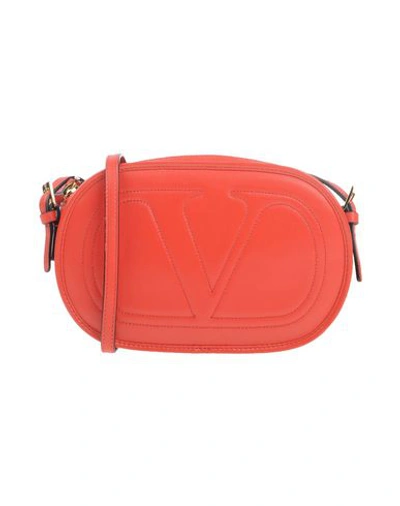 Shop Valentino Handbag In Red