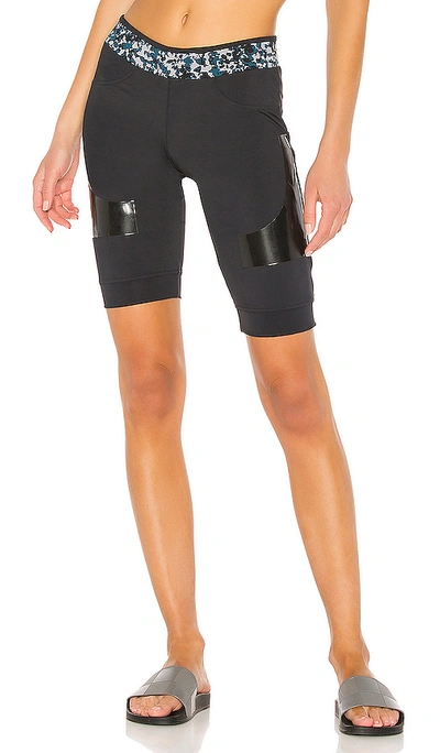 Shop Adidas By Stella Mccartney Hybrid Short In Black