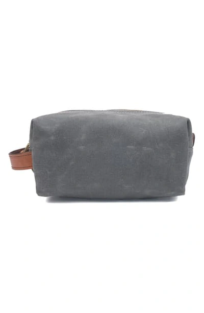 Shop Boarding Pass Gentle Reminder Dopp Kit In Charcoal