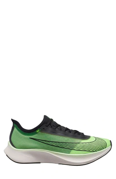 Nike Zoom Fly 3 Vaporweave Running Sneakers In Green | ModeSens