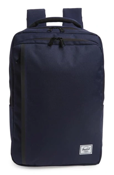 Shop Herschel Supply Co Travel Backpack - Blue In Peacoat