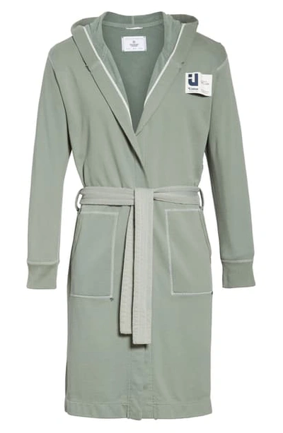 Shop Reigning Champ Robe In Green