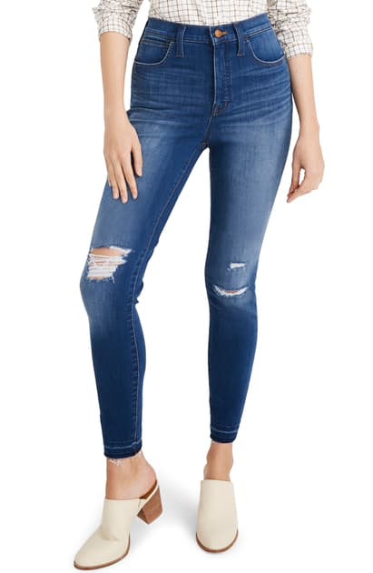 ripped jeans size 10