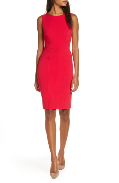 vince camuto hot pink dress