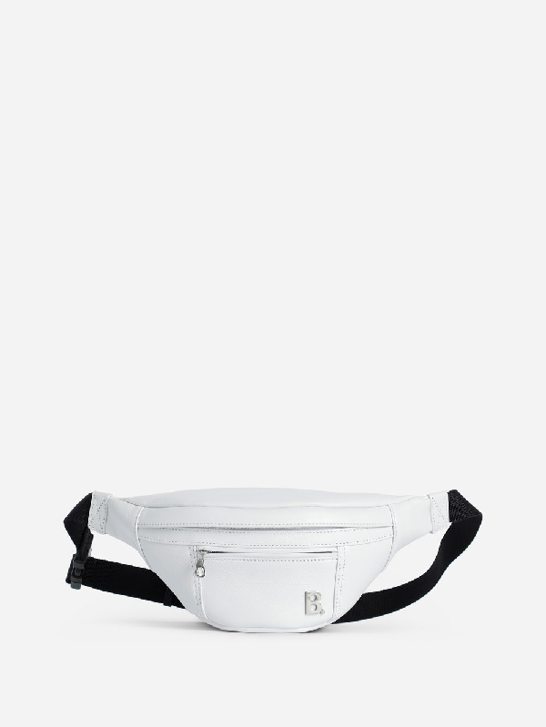 balenciaga white fanny pack