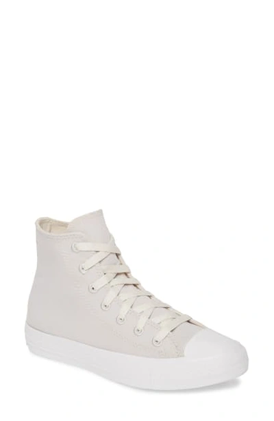 Shop Converse Chuck Taylor All Star Renew High Top Sneaker In Pale Putty/ Black/ White