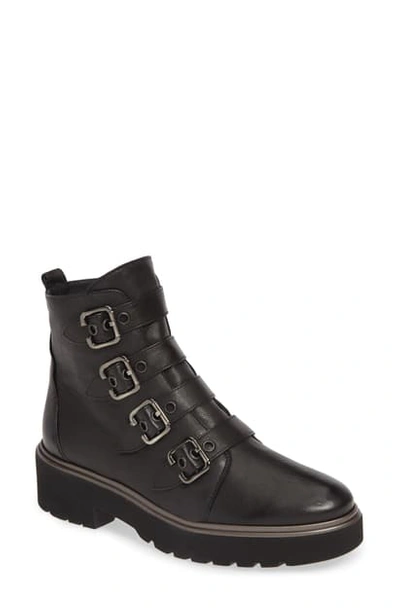 Paul Green Bobbi Moto Boot In Black Leather | ModeSens