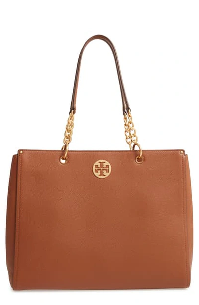 Everly leather tote store tory burch