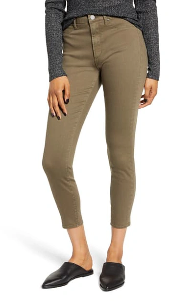 Shop Articles Of Society Heather High Waist Crop Jeggings In Griffith