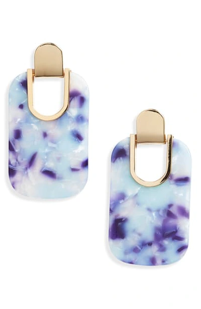 Shop Kate Spade Statement Earrings In Lilac/ Multi