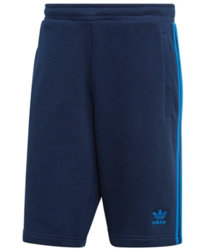 Shop Adidas Originals Adidas Men's Originals Adicolor 3-stripe Shorts In Navy/bluebird