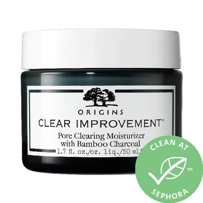Shop Origins Clear Improvement Pore Clearing Moisturizer With Salicylic Acid 1.7 oz/ 50ml