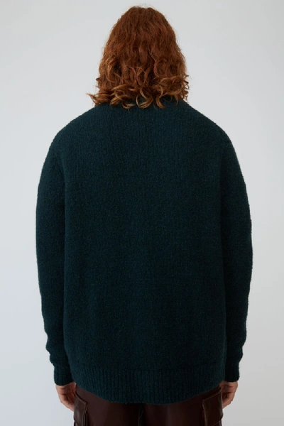 Shop Acne Studios Relaxed Cardigan Bottle Green