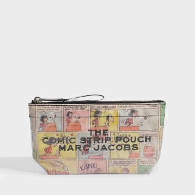 Shop Marc Jacobs Snoopy Large Cosmetic Bag In Pvc