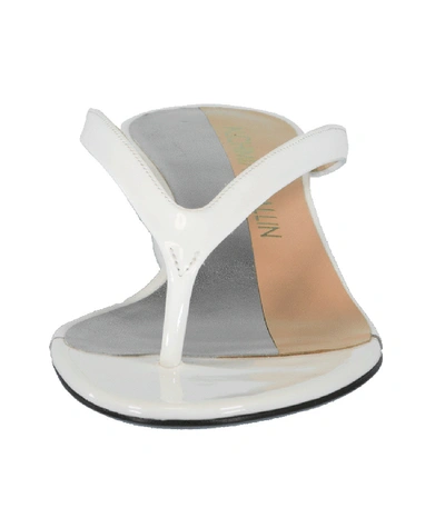 Shop Alchimia Di Ballin Thong Ball Heel Sandal In White