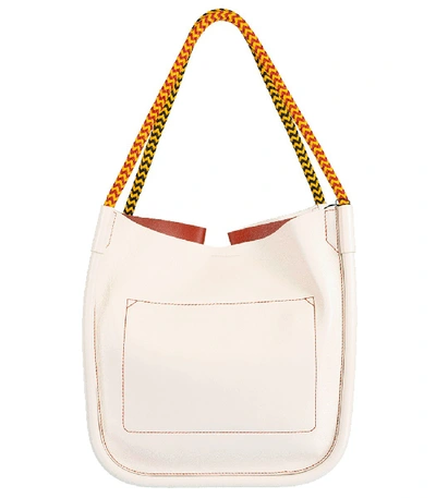 Shop Proenza Schouler Lux Rope Handle L Tote In Clay