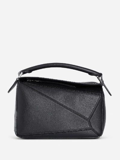 Shop Loewe Top Handle Bags In Black