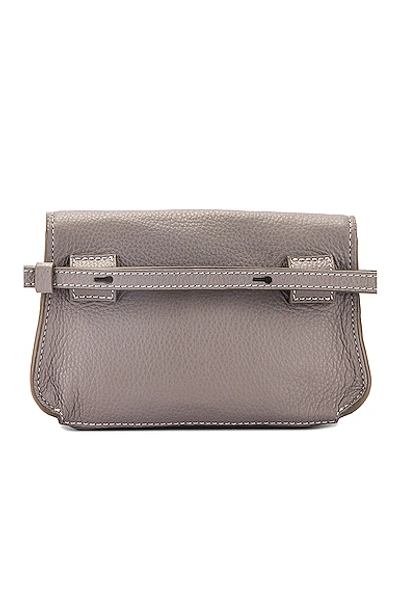 Shop Chloé Chloe Marcie Belt Bag In Grey In Cashmere Grey